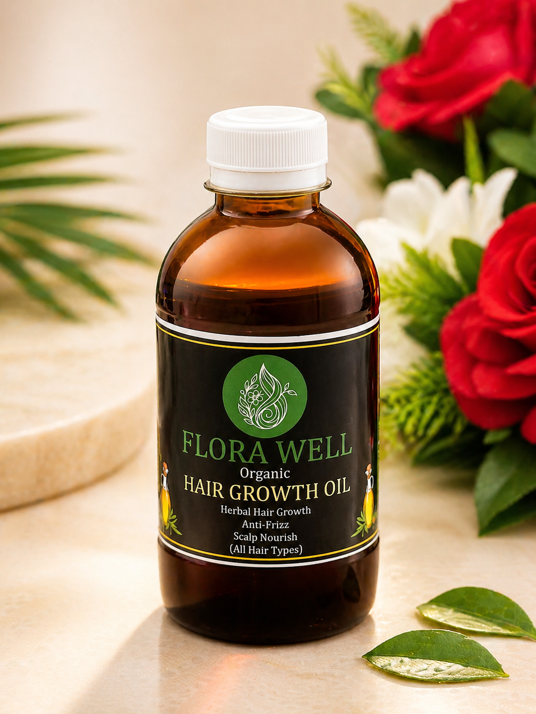 Flora Well Herbal Hair Oil (240ml)